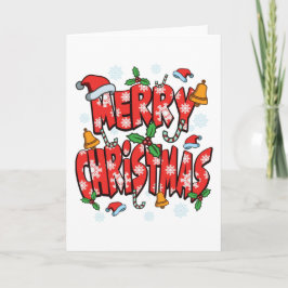 クリスマスおめでとう - クリスマス フェスティブ ホリデー シーズン ギフト カード