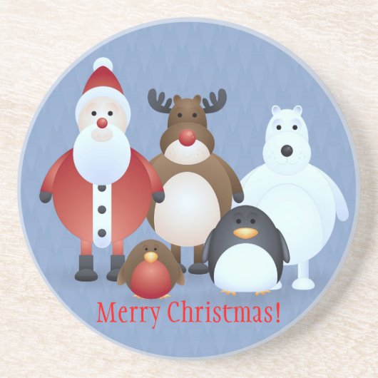 クリスマスおめでとう コースター (正面)