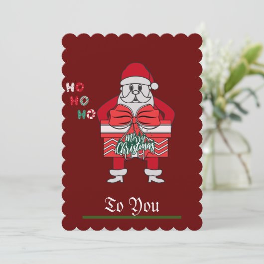 クリスマスおめでとう サンタ クリスマス ホリデー (スタンド正面)