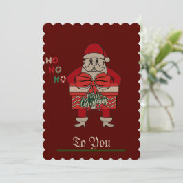 クリスマスおめでとう サンタ クリスマス ホリデー