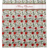 クリスマスおめでとう シャワーカーテン (正面)