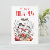 クリスマスおめでとう シーズンカード (スタンド正面)