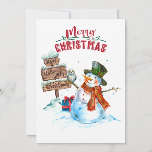 クリスマスおめでとう シーズンカード (正面)