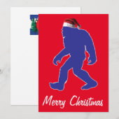 クリスマスおめでとう シーズンカード (正面/裏面)