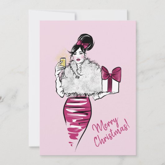 クリスマスおめでとう シーズンカード (正面)