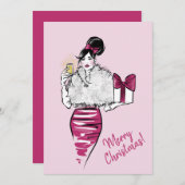 クリスマスおめでとう シーズンカード (正面/裏面)