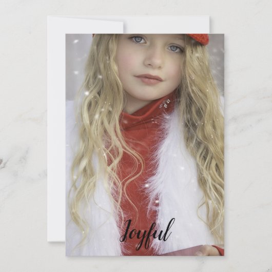 クリスマスおめでとう シーズンカード (正面)