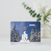 クリスマスおめでとう シーズンカード (スタンド正面)