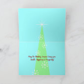 クリスマスおめでとう シーズンカード (内部)