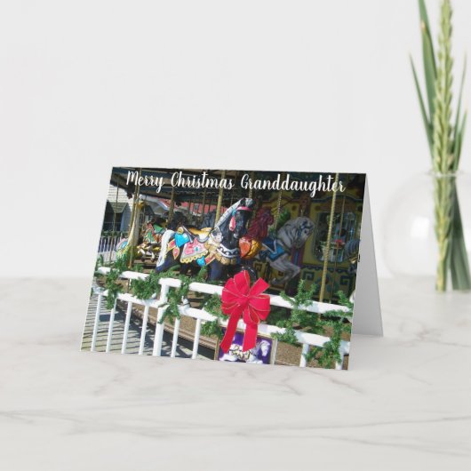 クリスマスおめでとう。 シーズンカード (正面)