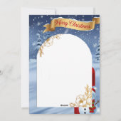 クリスマスおめでとう シーズンカード (裏面)