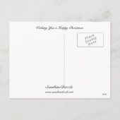 クリスマスおめでとう シーズンポストカード (裏面)