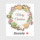 クリスマスおめでとう シール (シート)