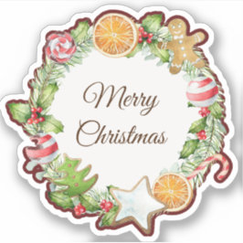 クリスマスおめでとう シール