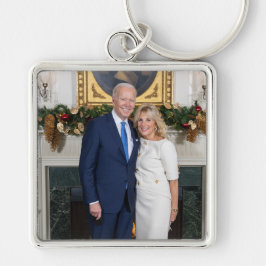 クリスマスおめでとう、ジョー・バイデン大統領 & ファースト・レディ キーホルダー
