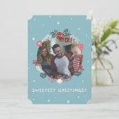 クリスマスおめでとう　スウィートネス　グリーティングカード カード (スタンド正面)