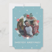 クリスマスおめでとう　スウィートネス　グリーティングカード カード (裏面)