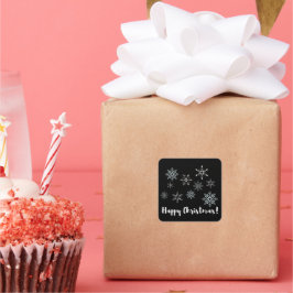 クリスマスおめでとう！ スクエアシール