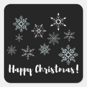 クリスマスおめでとう！ スクエアシール (正面)