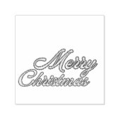 クリスマスおめでとう セルフインキングスタンプ (デザイン)