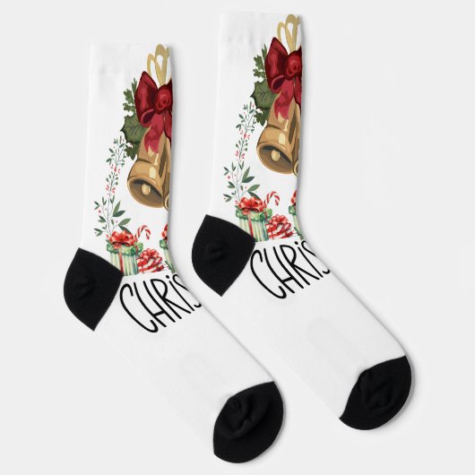 クリスマスおめでとう ソックス (右)