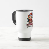 クリスマスおめでとう トラベルマグ (正面左)