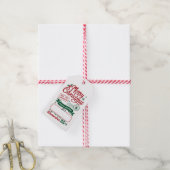 クリスマスおめでとう ナイスリスト認定 ギフトタグ (より糸付き)