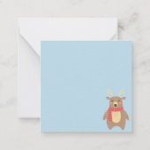 クリスマスおめでとう ノートカード (裏面)