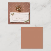 クリスマスおめでとう/ハッピーホリデー ノートカード (正面/裏面)