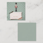 クリスマスおめでとう/ハッピーホリデー ノートカード (正面/裏面)