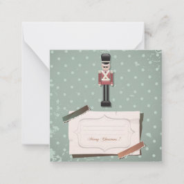 クリスマスおめでとう/ハッピーホリデー ノートカード