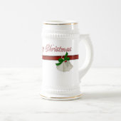 クリスマスおめでとう ビールジョッキ (正面右)