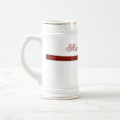 クリスマスおめでとう ビールジョッキ (左)