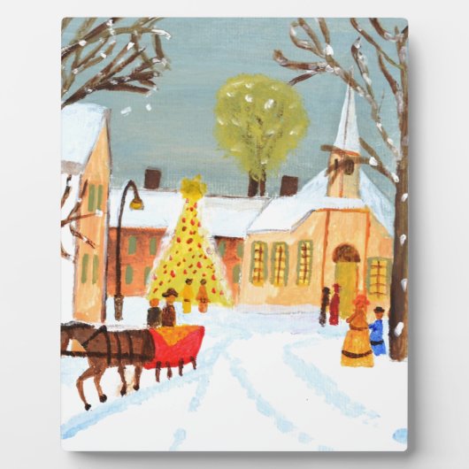 クリスマスおめでとう フォトプラーク (正面)