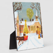 クリスマスおめでとう フォトプラーク (側面)