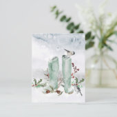 クリスマスおめでとう　ホリデーカード シーズンカード (スタンド正面)