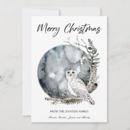 クリスマスおめでとう ホリデーカード シーズンカード