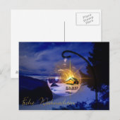 クリスマスおめでとう ポストカード (正面/裏面)