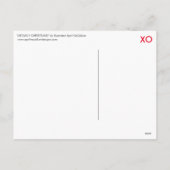 クリスマスおめでとう!ポストカード シーズンポストカード (裏面)