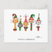 クリスマスおめでとう！ポストカード シーズンポストカード (正面)