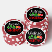 クリスマスおめでとう ポーカーチップ (積み重ね)