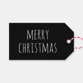 クリスマスおめでとう | モダン ミニマル ホリデー ギフトタグ