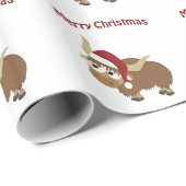 クリスマスおめでとう！ ヤク ラッピングペーパー (ロールコーナー)