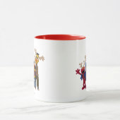 クリスマスおめでとう、友達たち マグカップ (中央)