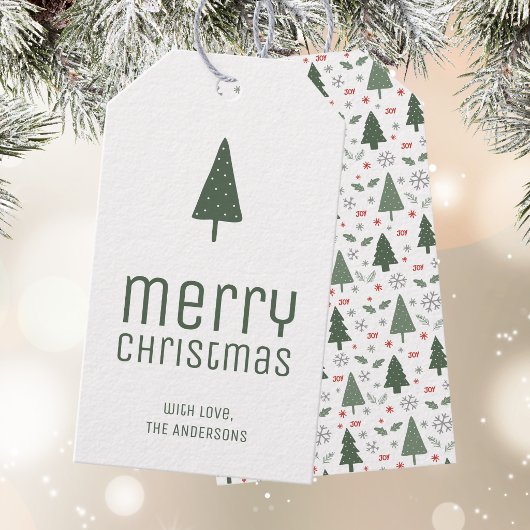 クリスマスおめでとう 名入れギフト ギフトタグ