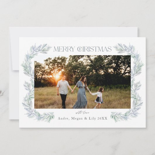 クリスマスおめでとう 招待状 (正面)