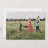 クリスマスおめでとう 招待状 (裏面)