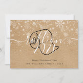 クリスマスおめでとう　新年楽しくゆこうぜ！ シーズンカード (正面)