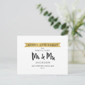 クリスマスおめでとう 未来のMr. and Mrs.から シーズンポストカード (スタンド正面)