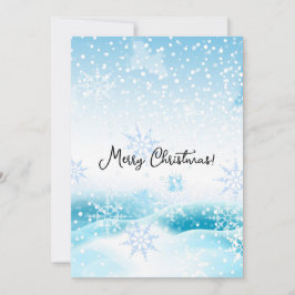 クリスマスおめでとう、雪 シーズンカード